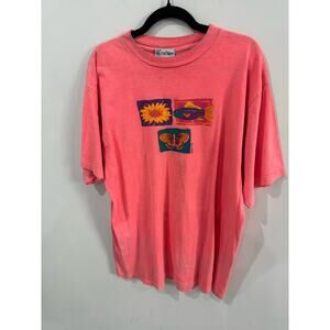 Pink Nature T-Shirt Size L